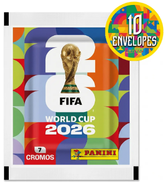 Kit 70 Figurinhas Do Álbum Copa Do Mundo 2026